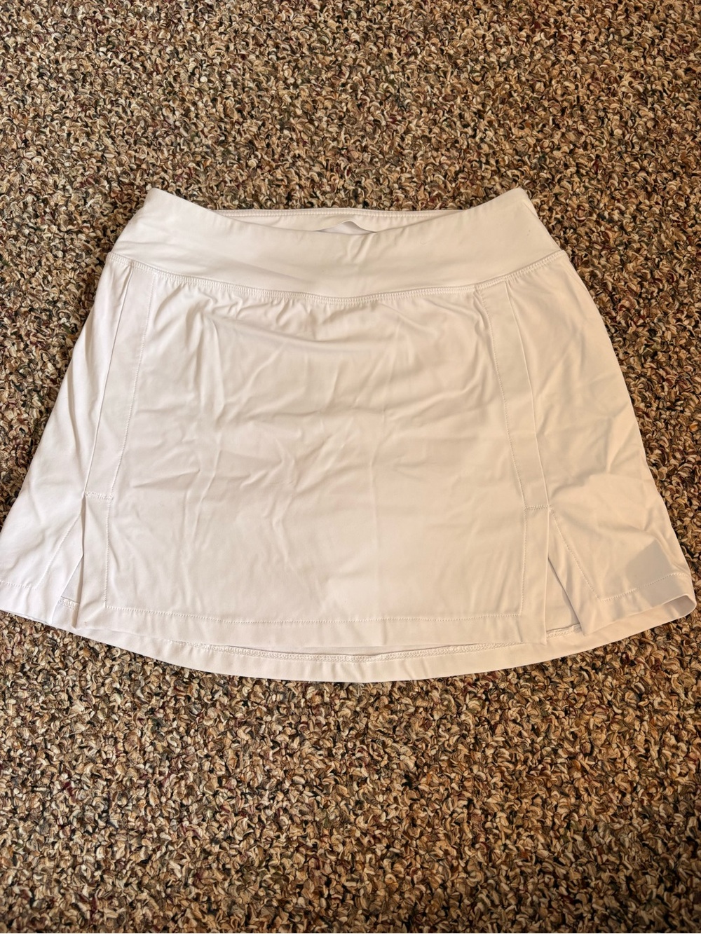Women’s White Active Skort - Classic Performance Style